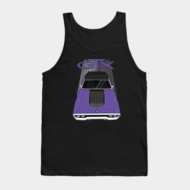 Plymouth Road Runner GTX 1971 - 1972 - violet purple Tank Top by V8social